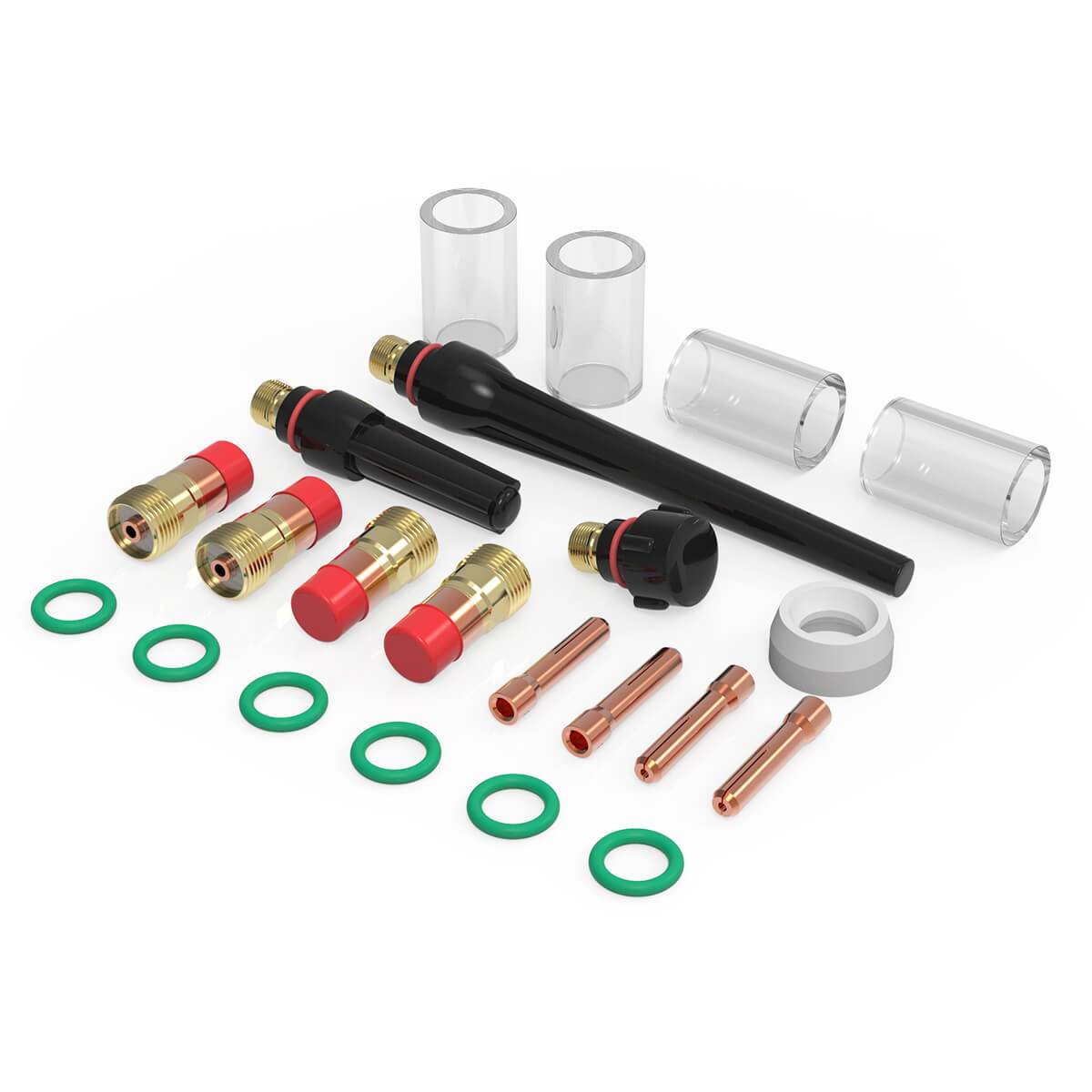 BPG35-22_b9f0ffae-ba9f-4494-9b94-90d6ad252c22.jpg BPG35-22 22PCS WP-17/18/26 TIG Welding Torch Consumables - Image 1