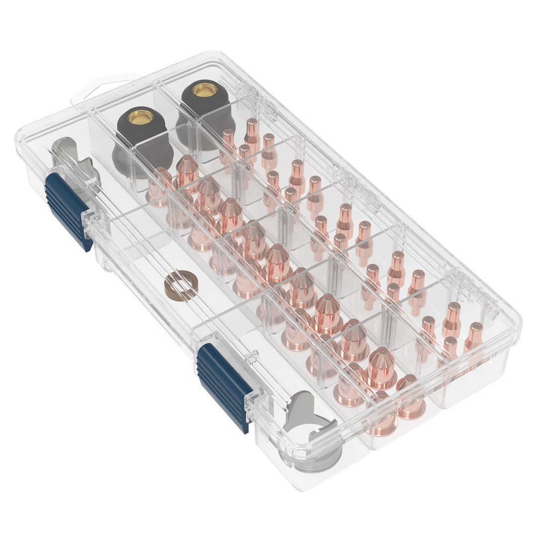 IPL50-45PCSCuttingConsumables_1.jpg IPL50-45PCS 45PCS No-touch Pilot Arc & No Frequency Cutting Torch Consumables - Image 1