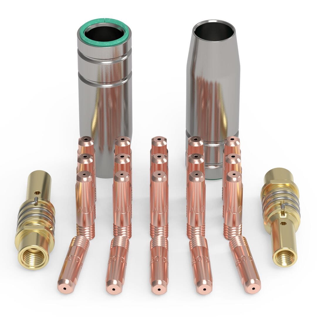 LBT150SpoolGunConsumablesKit_24PcsMIGWeldingAccessories_2.jpg LBT150-24PCS 24Pcs Spool Gun Consumables Kit for LBT150 MIG Welding Gun - Image 1