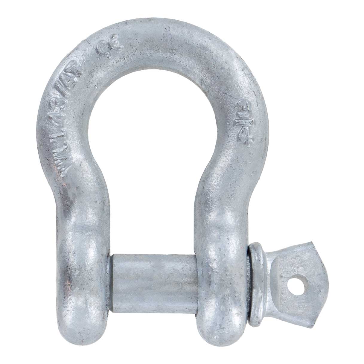 galvanized-screw-pin-anchor-shackles.01_d061f41b-fab3-4e40-8fd5-14d0729f48e1.jpg 3/4" Galvanized Screw Pin Anchor Shackle - 4.75 Ton - Image 1
