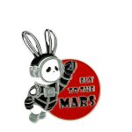 Customized soft enamel animal rabbit shape metal pin badge - Image 5