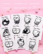 Customized soft enamel animal rabbit shape metal pin badge - Image 4