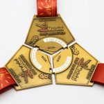 Custom Metal Awards Combination Medal