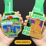 Custom Metal Awards Combination Medal - Image 4