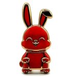 Cartoon Stand Creative Gift Stand Printed Logo Rabbit Shape Lazy Desktop Stand Phone Holder - Image 4