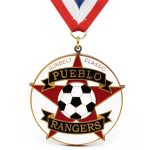Custom Metal Awards Combination Souvenir Football Sport Soccer Medal - Image 3
