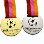 Custom Metal Awards Combination Souvenir Football Sport Soccer Medal - Image 5