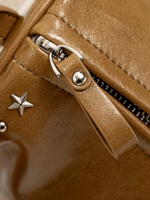 Star stud cylinder bag