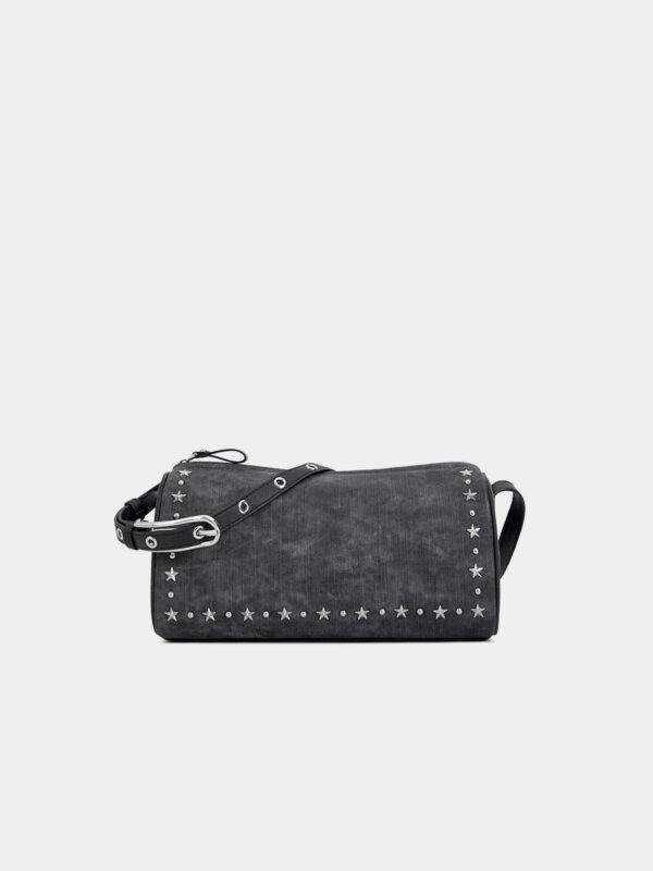 Star stud cylinder bag