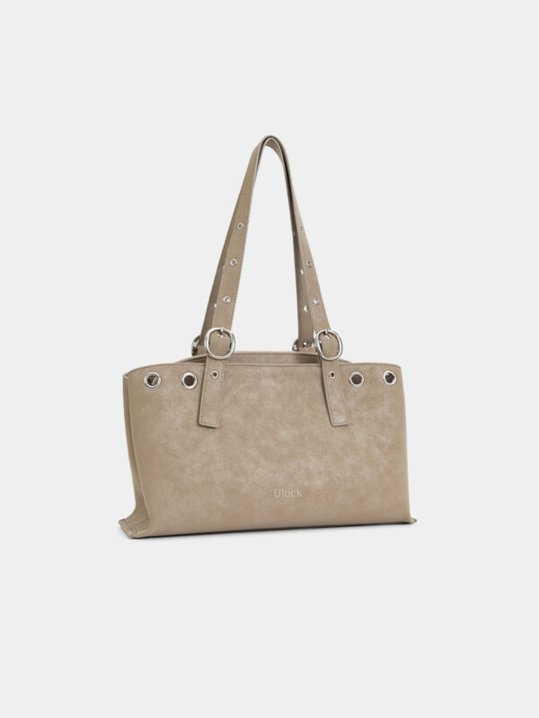 Suede Tote Bag