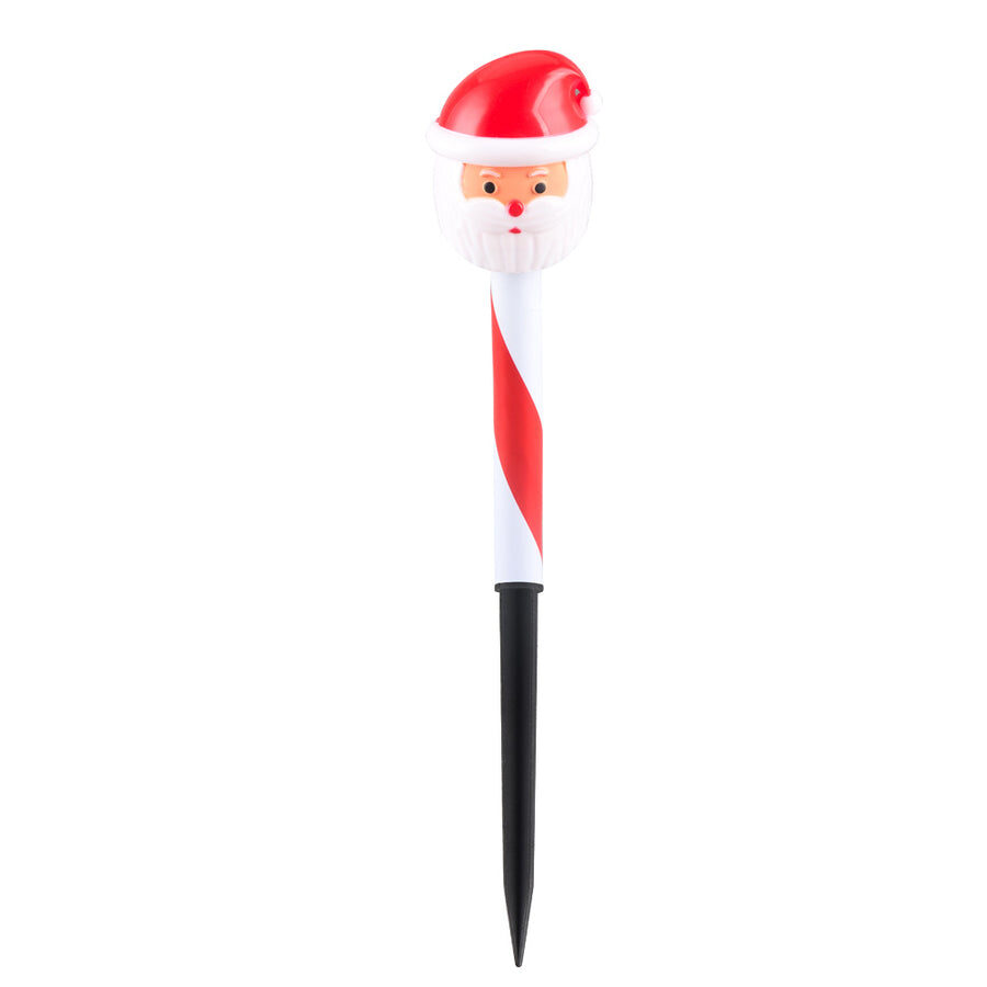 NEKEPY Solar Christmas LED Lights Outdoor Waterproof Landscape (Santa Claus) - 1 Pack