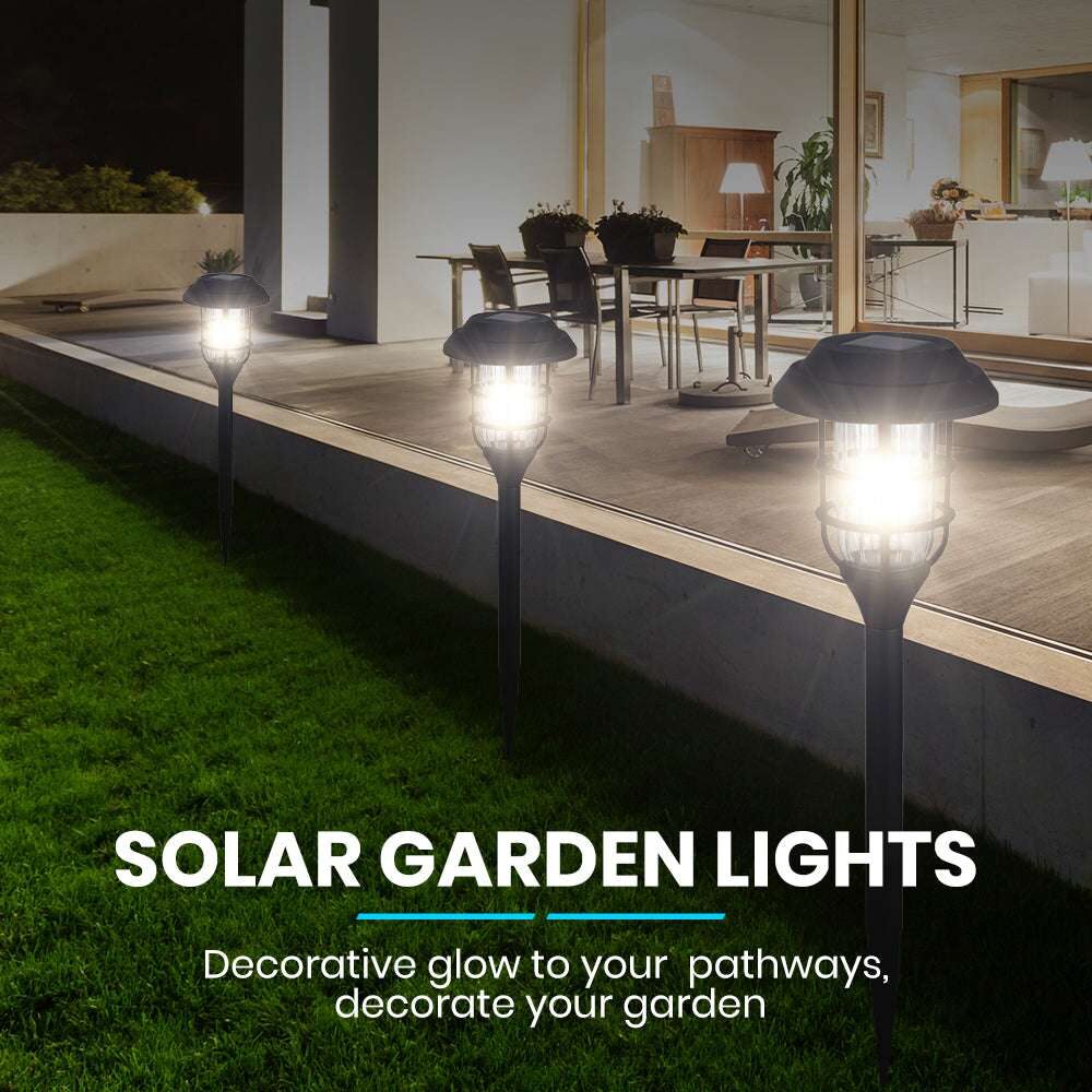 Nekepy Solar Lights 1 Pack, Outdoor Solar Powered Pathway Waterproof Landscape Light for Patio Walkway Driveway Garden Yard - Image 2