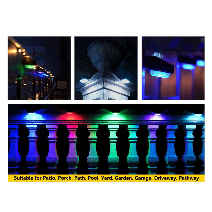 Nekepy Solar Light Outdoor Quick Charge Rainbow Light Garden Waterproof Hanging Light Hue Sensor Pool Light Wire-Free and Auto on/Off Outdoor Light 7 Unique Colors and 3Shift Modes Light - Image 2