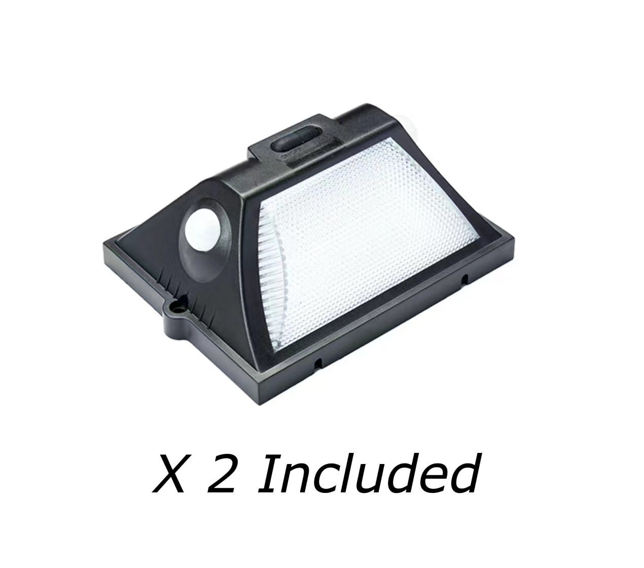 Nekepy Solar Motion Sensor Light 8 Light Modes 180 Degree Motion Detection Weather Resistant Solar Light Suitable for Home Entrance Garage Hallway Patio Solar Powered Light - Image 3