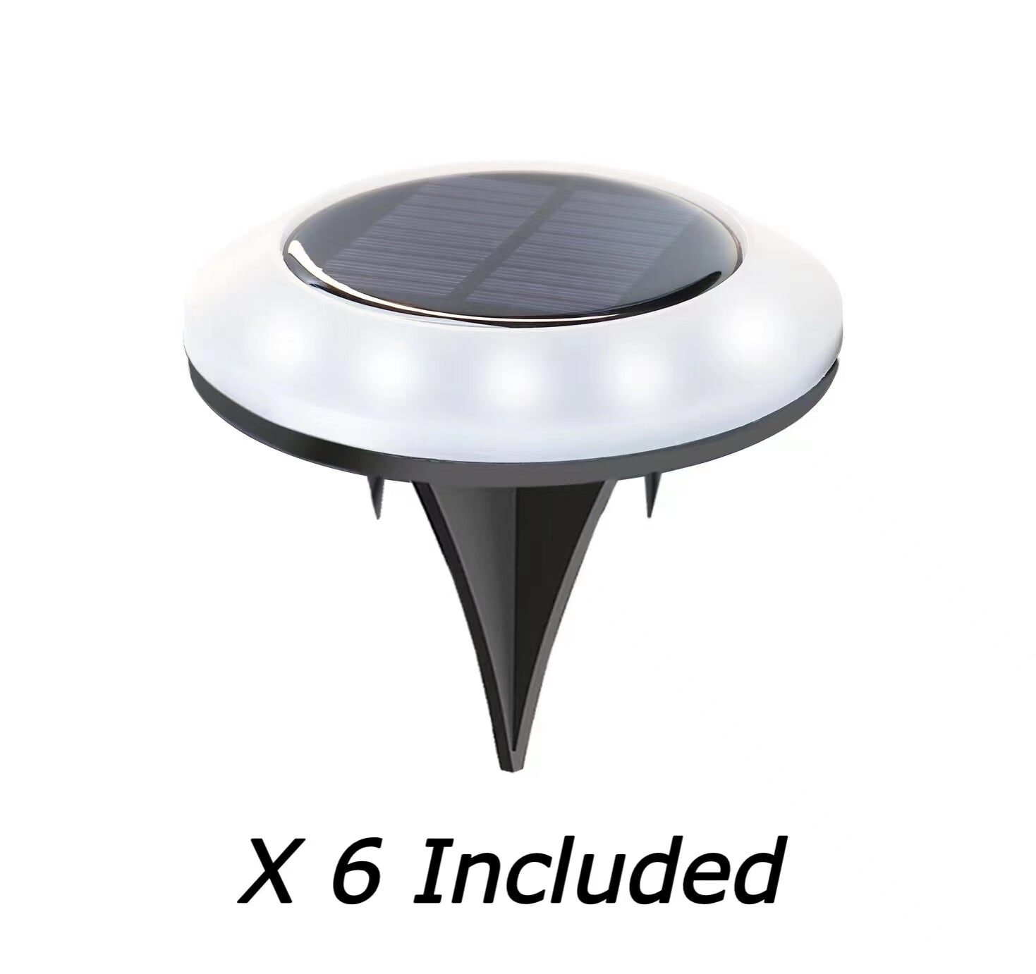 Nekepy Solar Garden Light Weatherproof Motion Sensor Light 7 Colors Solar Light 2 Shift Modes Suitable for Pathway Patio Pool LED Light Wire-Free and Battery-Free Outdoor Solar Light - Image 3