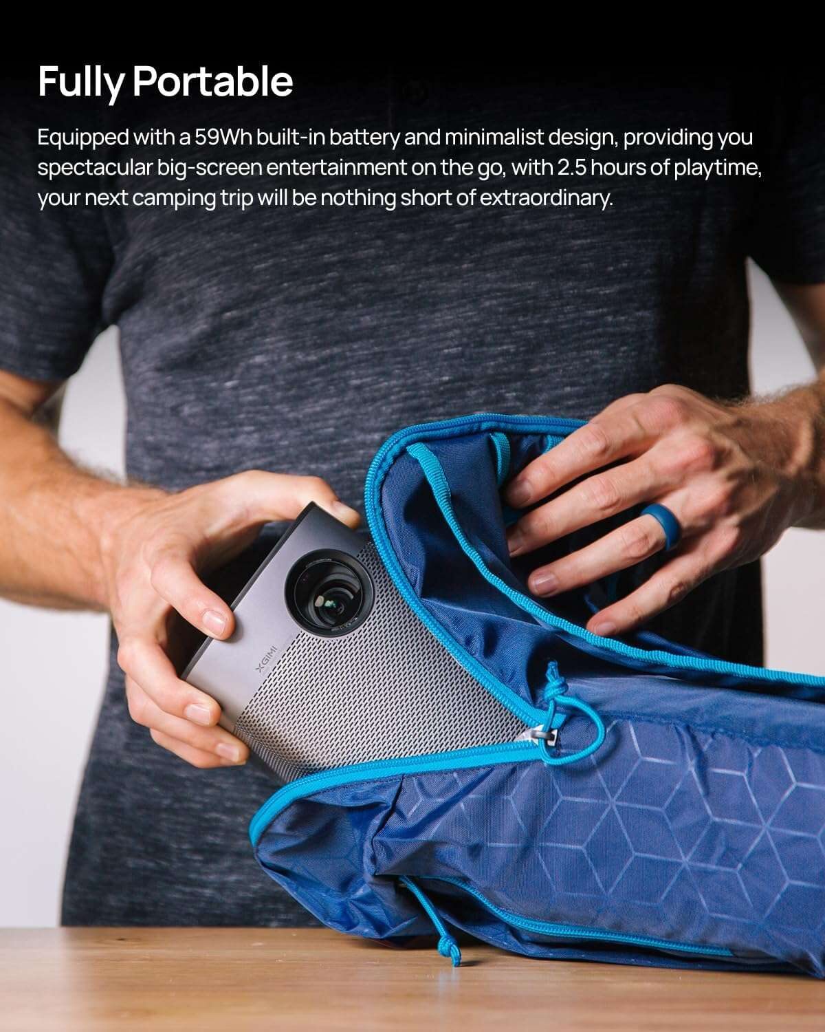 XGIMI Halo+ GTV Smart Portable Projector - Image 5