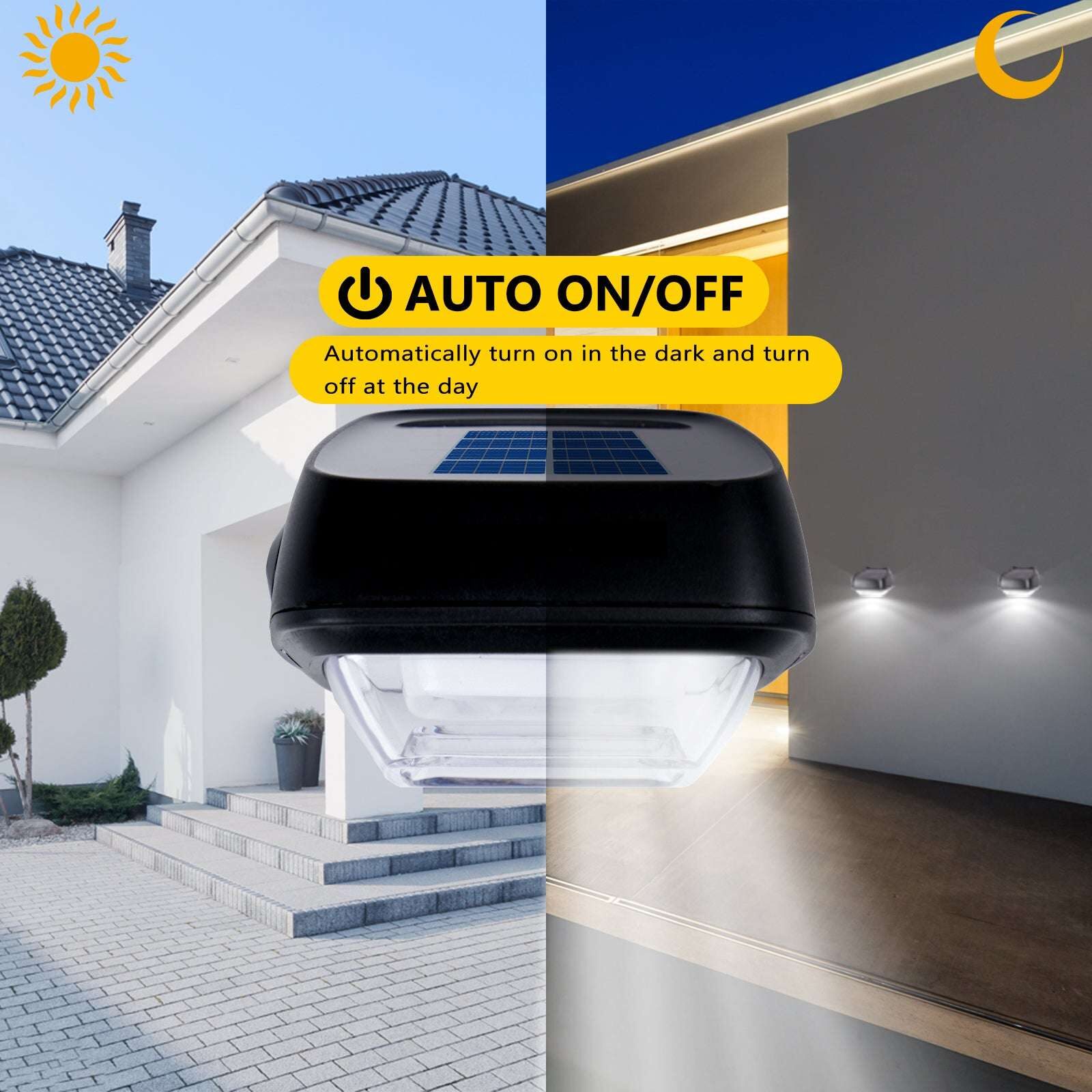 Nekepy Solar Light Outdoor Quick Charge Rainbow Light Garden Waterproof Hanging Light Hue Sensor Pool Light Wire-Free and Auto on/Off Outdoor Light 7 Unique Colors and 3Shift Modes Light - Image 6