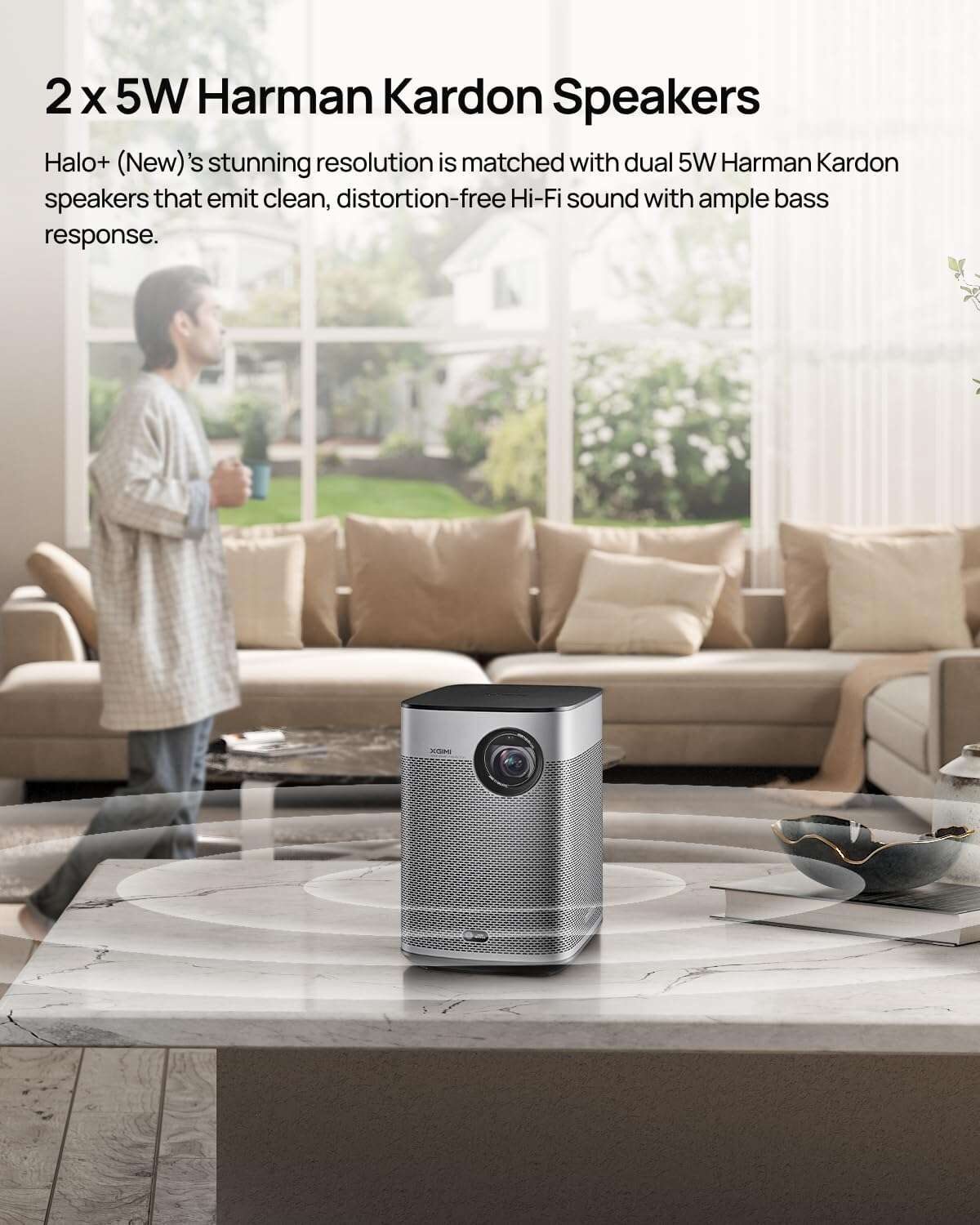 XGIMI Halo+ GTV Smart Portable Projector - Image 7
